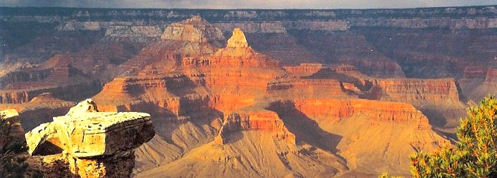 Grand Canyon on a Rainy Day